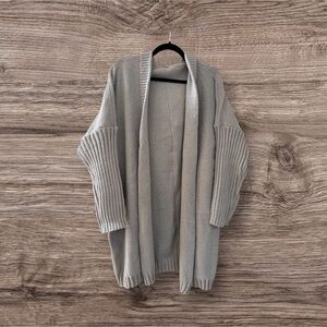 Amazon Women's Gray Cardigan Sweater